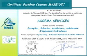 certification Mase UIC